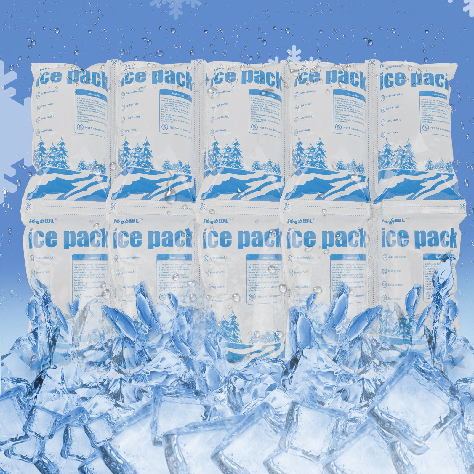 Hydrate Dry Ice Packs1